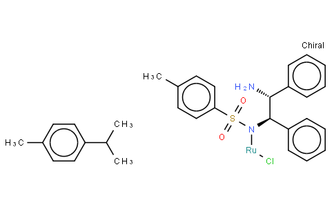 91826 - ((R,R)-2-amino-1,2-diphenylethyl0[(4-tolyl)sulfonyl]amino](pcymene)Ruthenium(II)chloride | CAS 192139-92-7